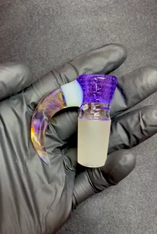 Preview pic of Purple lollipop/Unicorn Tears/UV Glopal 18mm slide