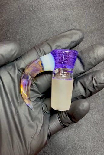 Preview pic of Purple lollipop/Unicorn Tears/UV Glopal 18mm slide