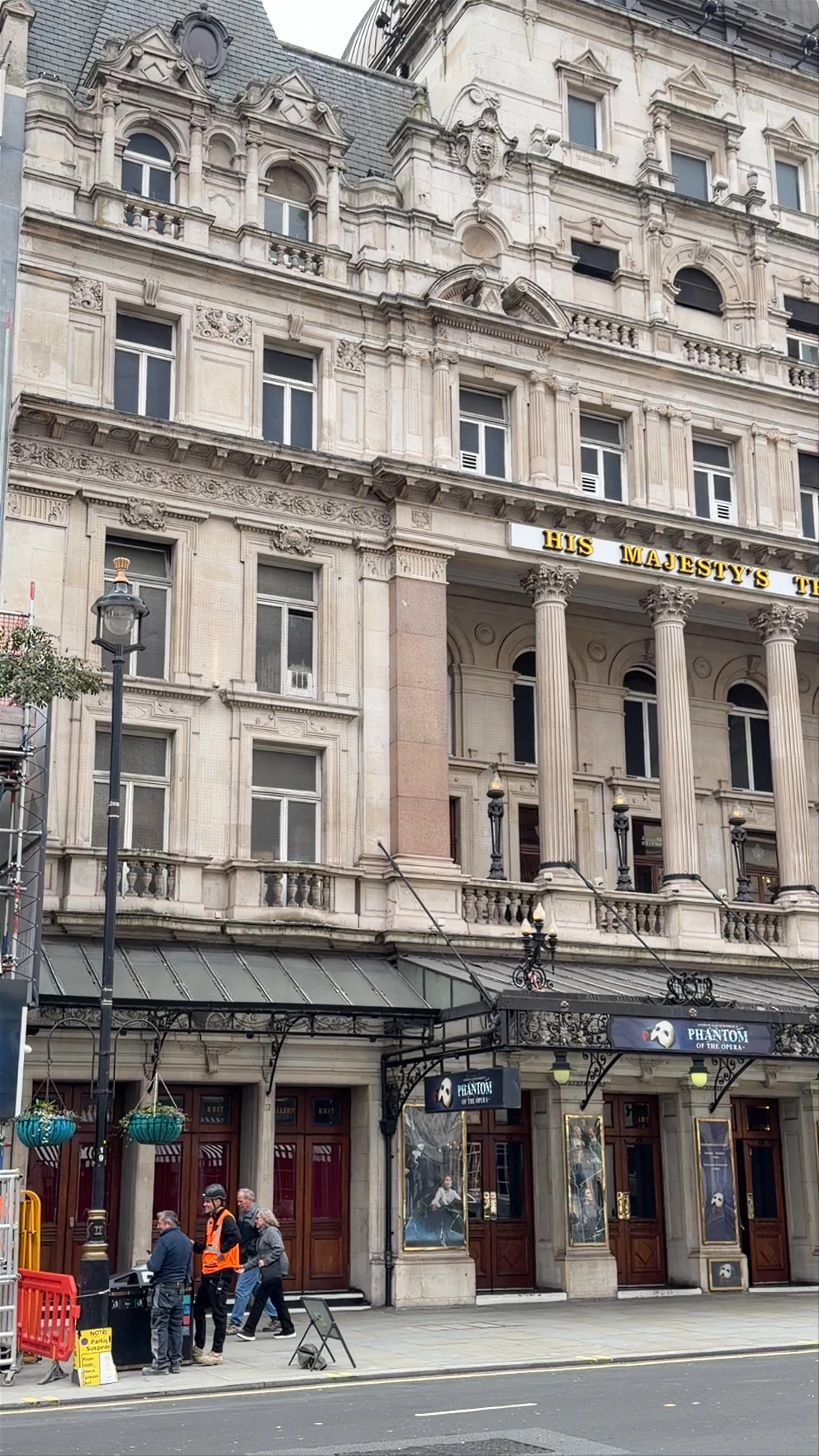 His Majesty's Theatre: Iconic West End Landmark in London