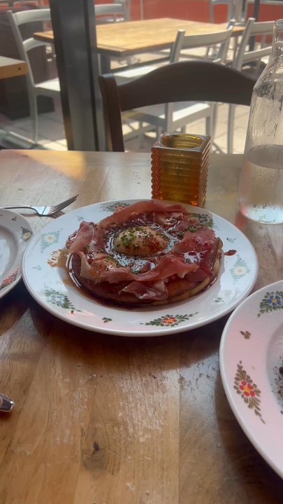 Osteria Morini - pancake jiggle! - Italian Near Me - Washington, DC, District of Columbia