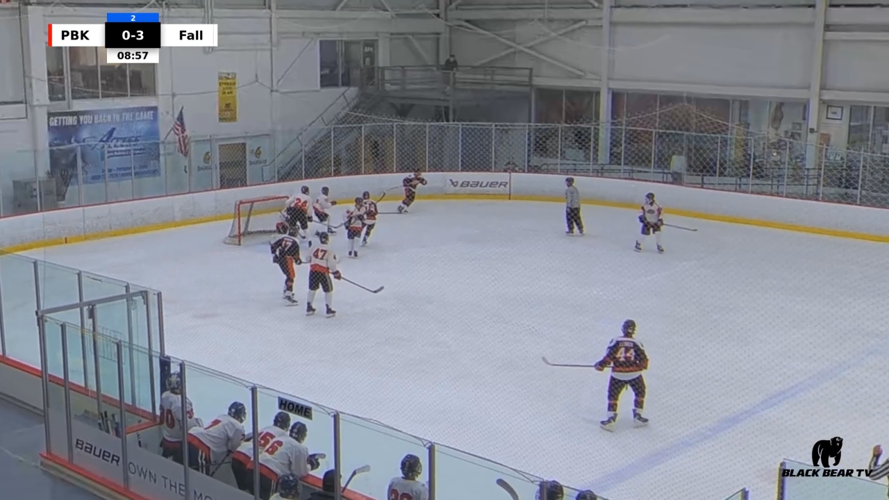 Eli Groh's Impressive Back Check & Dive | Palmyra Black Knights 18U AAA