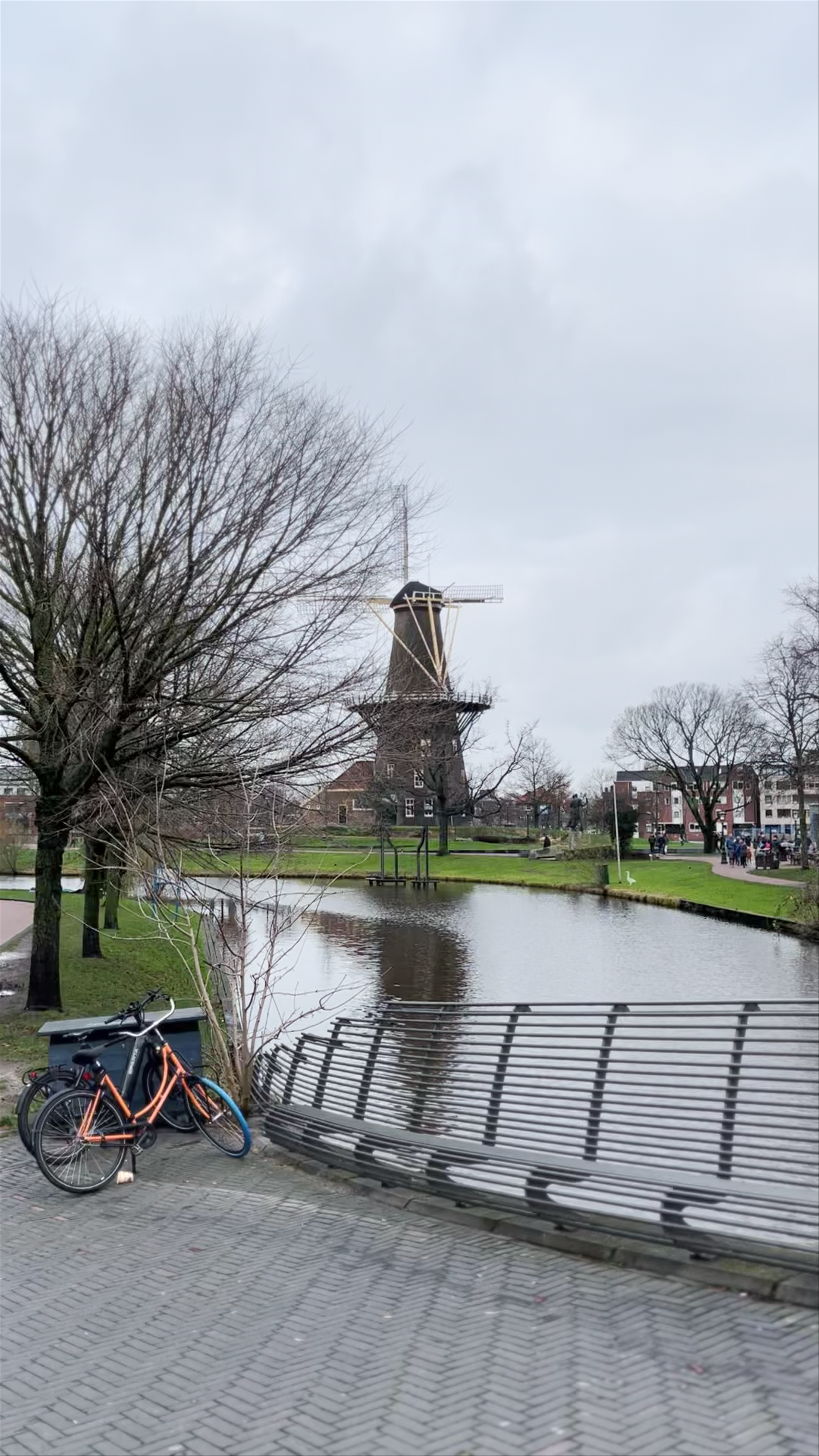 Molen De Valk: Iconic Windmill and Quaint Canals in Leiden