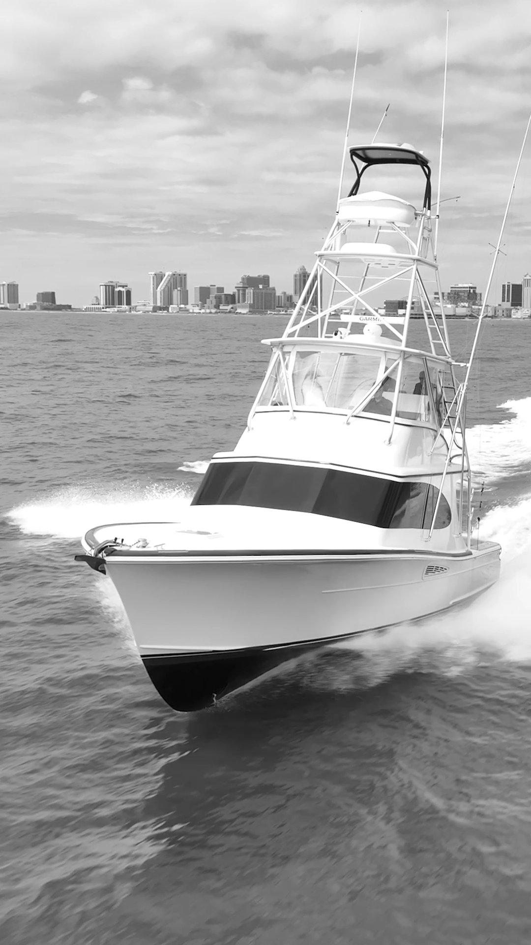 Tiburon, our first 46' Gameboat. She is Striking,...