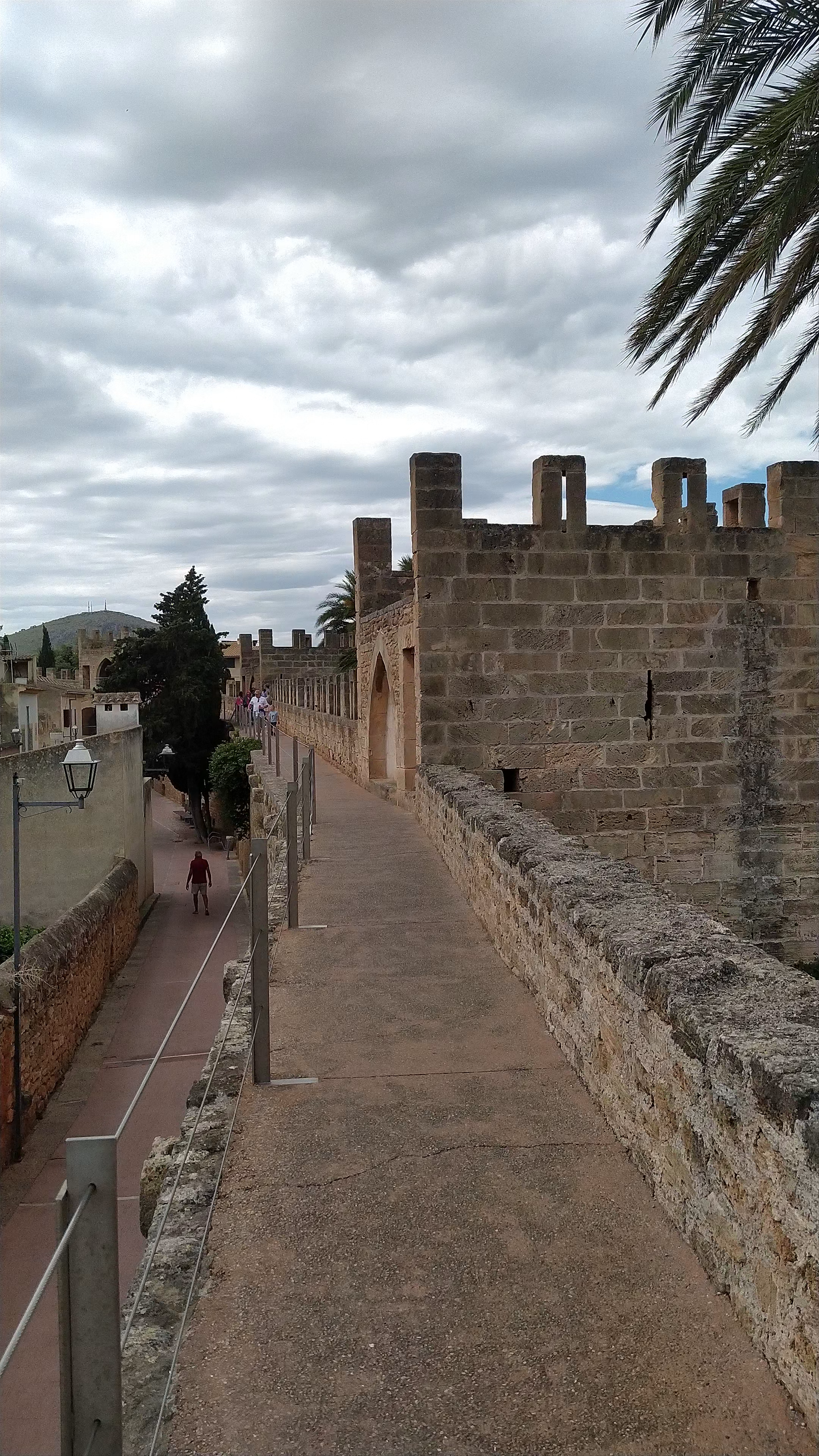Medieval Wall Walk in Alcúdia, Spain
