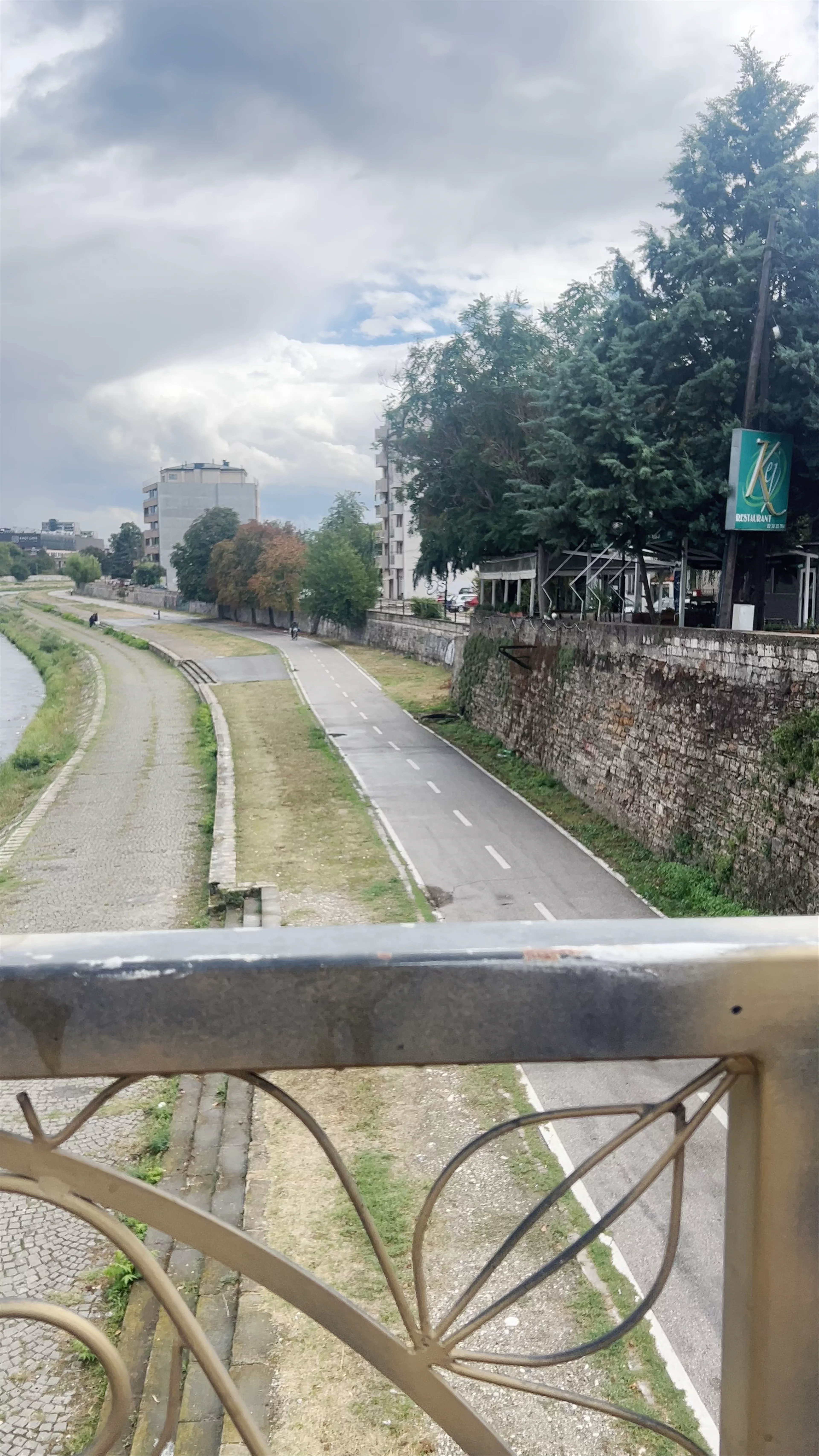 Bridge Mother Theresa, Boulevard Krste Petkov Misirkov, Skopje, North Macedonia