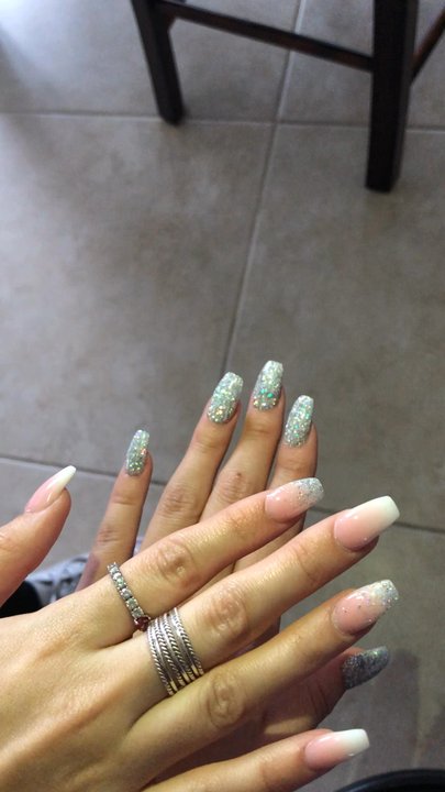 Solar Nails & Spa - This place is really good! Tony did my all glitter nails as well as my friend's ombré ones. He never rushed them despite how busy they were! - Nail Salons Near Me - Naples, Florida