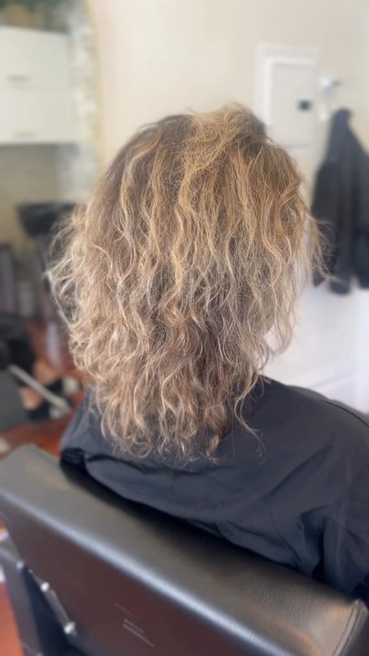 Satori Beauty - Before - Hair Extensions Near Me - Oakland, California