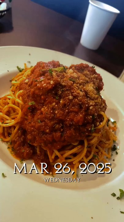 Lover's Pizza and Pasta - Spaghetti Dinner meat sauce and meatballs - Pizza Near Me - Dallas, Texas