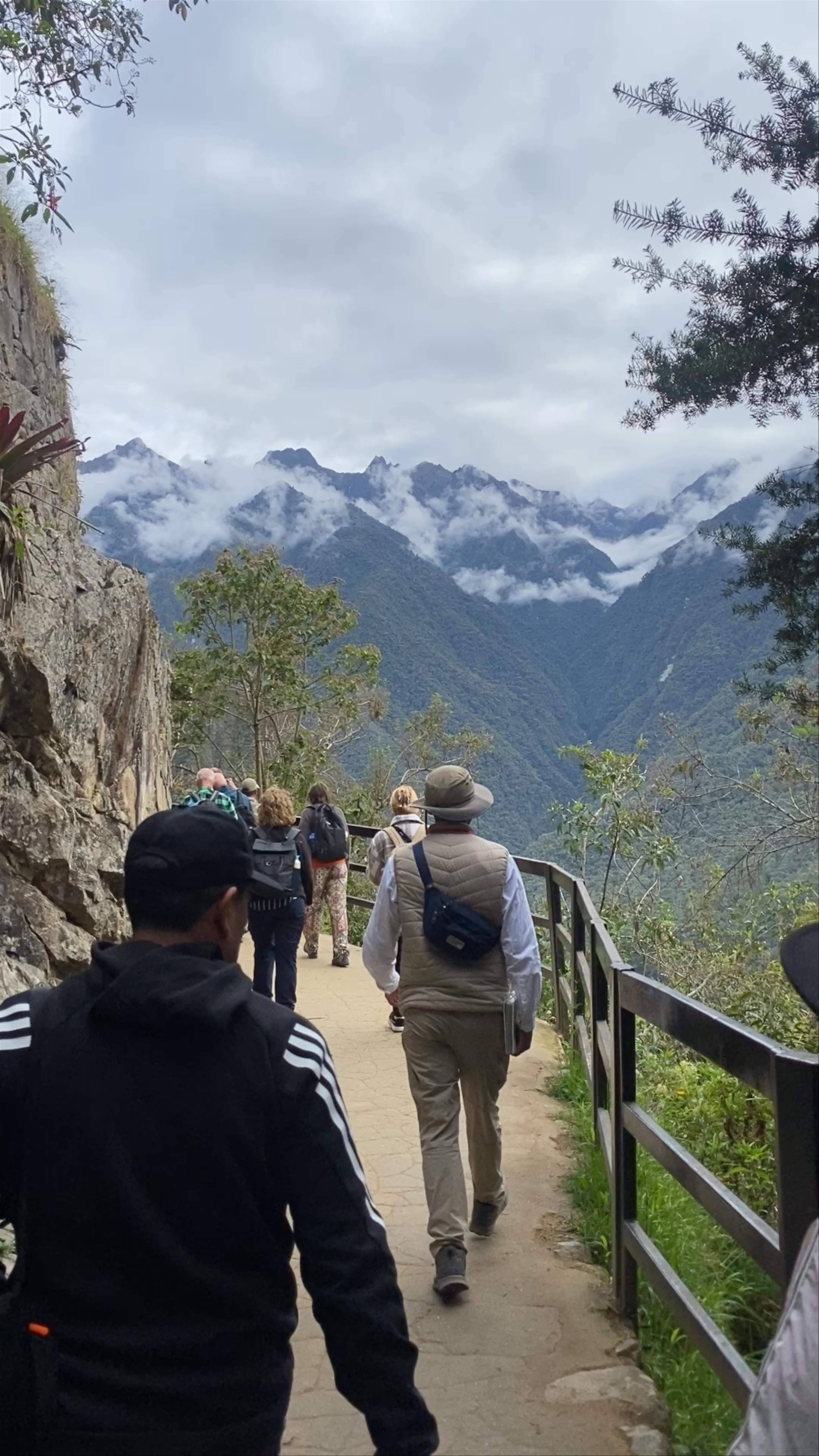 Machu Picchu Trek: Walking Among Misty Andes Mountains