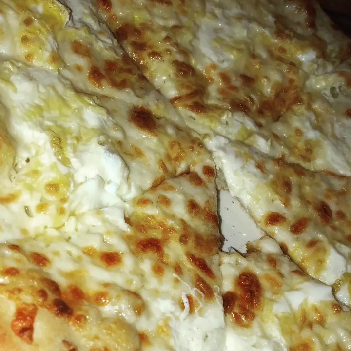 Cafe 8 - That pizza Bianca!!!! W/egg on top follow me ON INSTAGRAM  @fatboyzeat - Mediterranean Near Me - Washington, DC, District of Columbia
