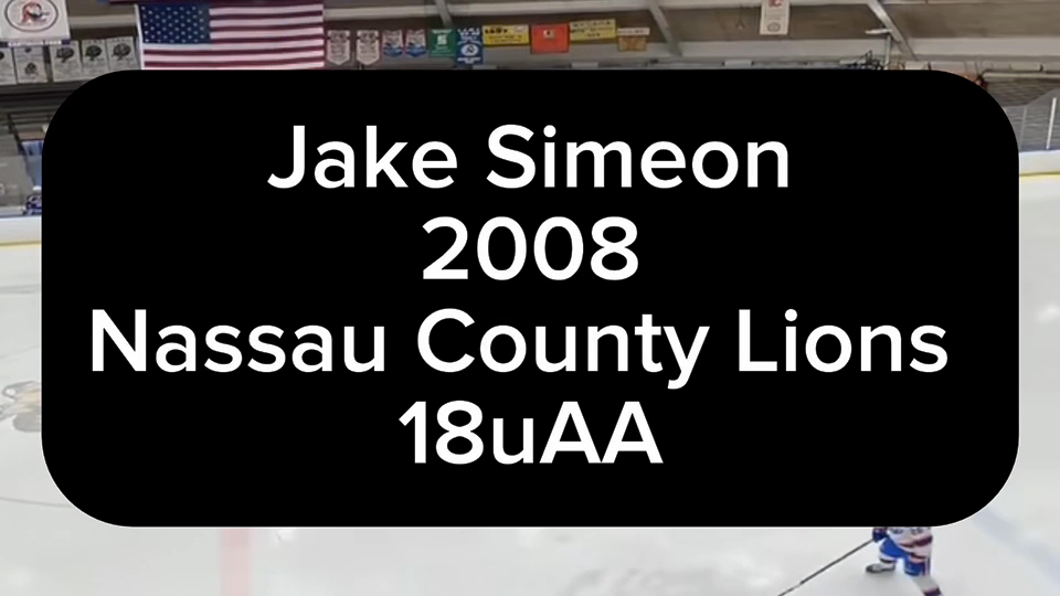 Jake Simeon's Offensive Showcase: Goals & Highlights with Nassau County Lions