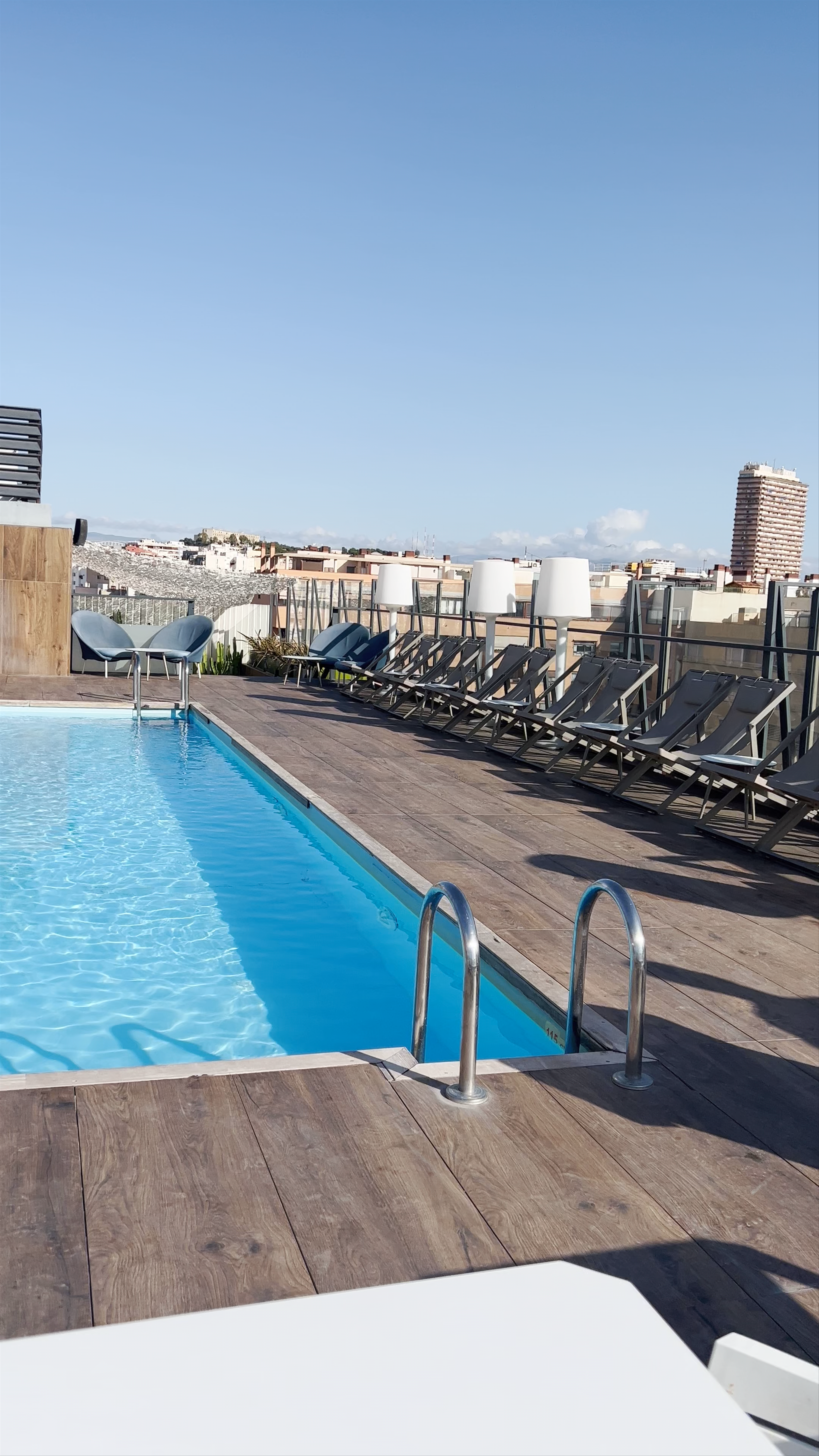 Rooftop Pool Oasis at AC Hotel Alicante, Spain