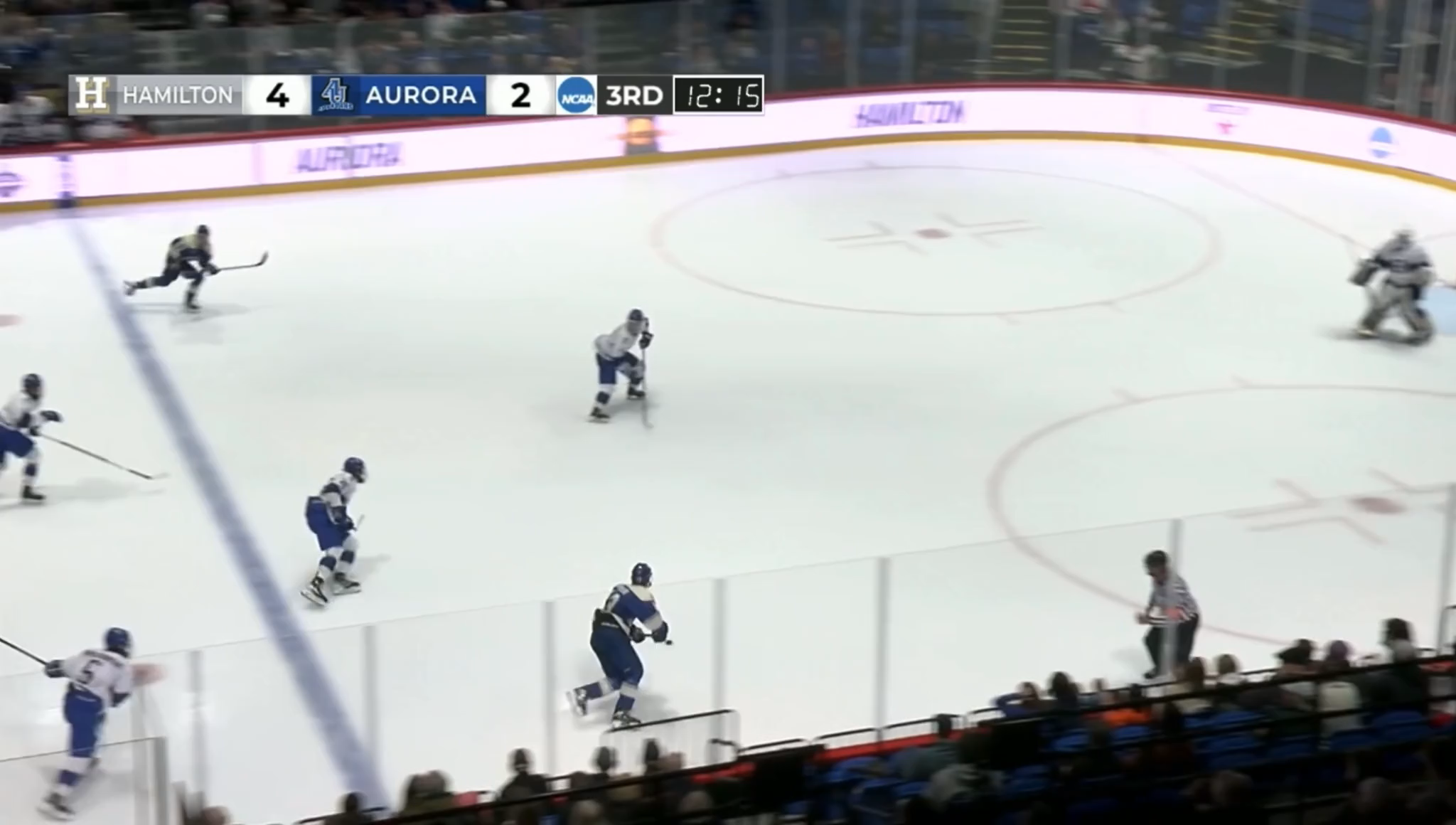 Landry Schmuck goal vs Hamilton in Frozen Four