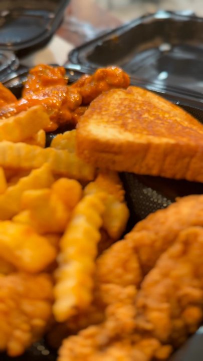 Zaxbys - This is my Wings & things that I waited 2 hours for.  Yes I came on opening day.  Most people know you should expect a long wait grand opens - Salad Near Me - waldorf, Maryland