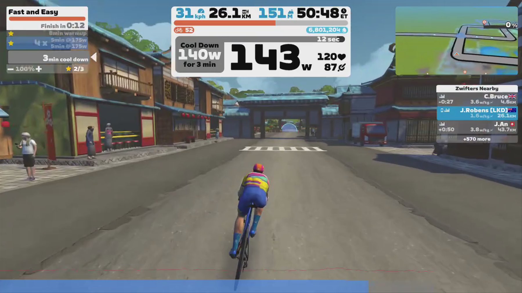 Zwift - Fast and Easy in Makuri Islands