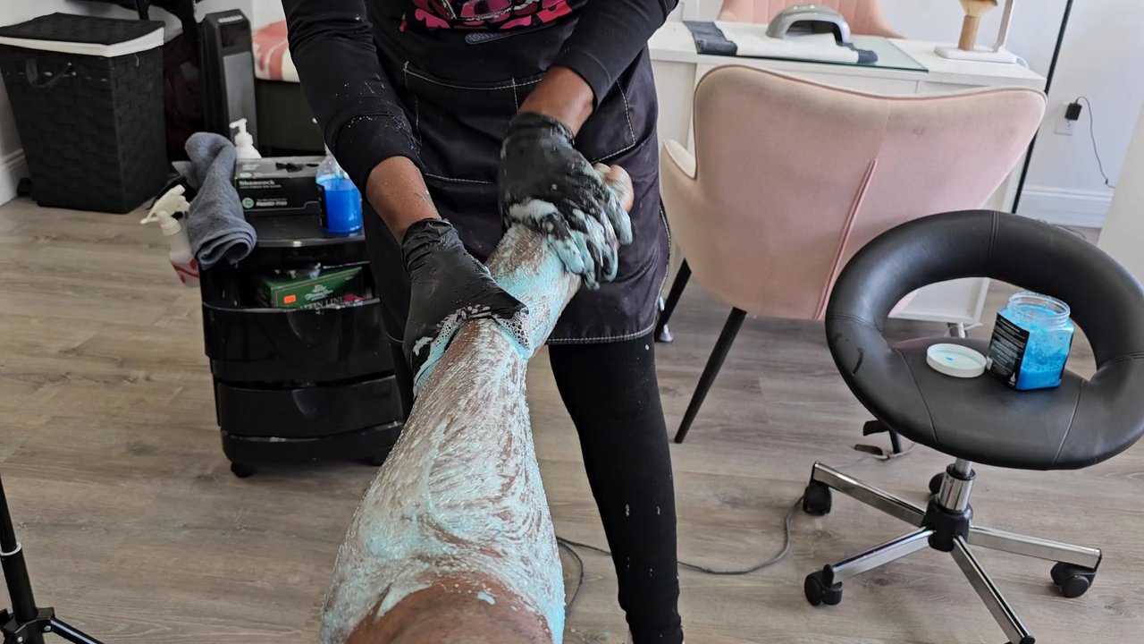 Exclusive Nail Studio - Leg scrub - Nail Salons Near Me - Crown Heights, New York