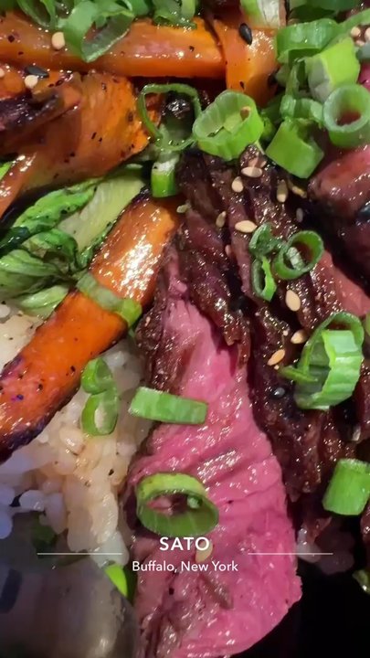 SATO - Everything was perfect the veggies the rice the steak the sauce! Definitely would tell everyone to order this! - Sushi Bars Near Me - Buffalo, New York