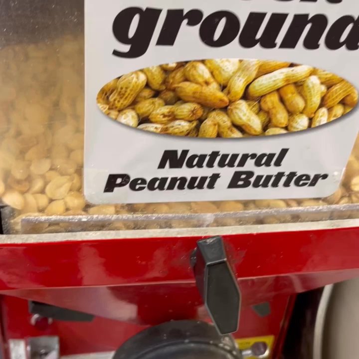 WinCo Foods - Fresh Ground Natural Peanut Butter~ To all my Peanut Butter lovers out there, isn't this just so satisfying to watch!? Great with oatmeal! - Grocery Near Me - Orangevale, California