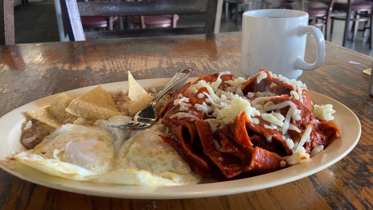 Wendy's Tortas - Chilaquiles: The taste with gravitas is real. The sizzle calling ~ - Mexican Near Me - Los Angeles, California