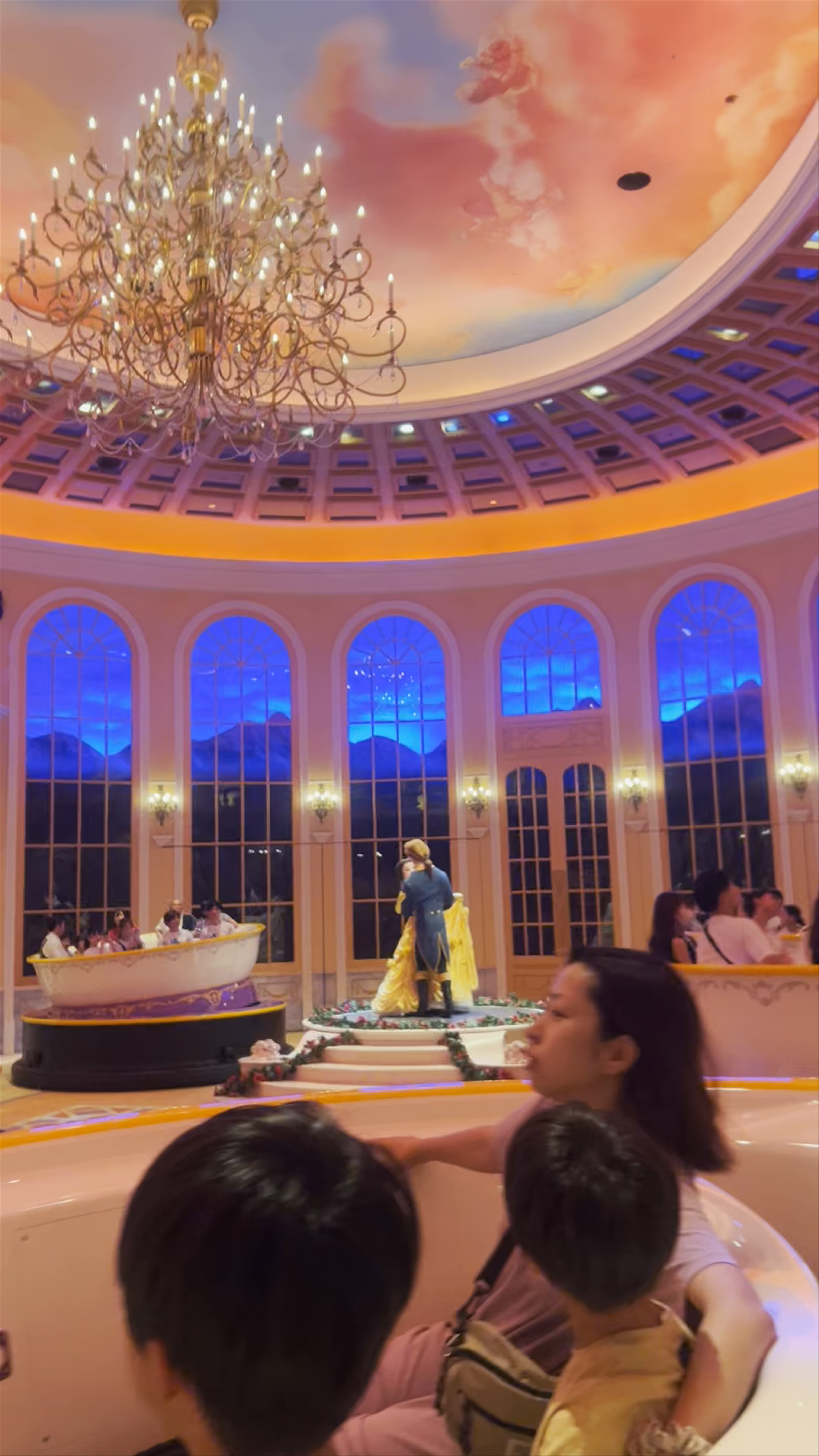 Enchanting Belle and Beast Ride Experience at Tokyo Disneyland