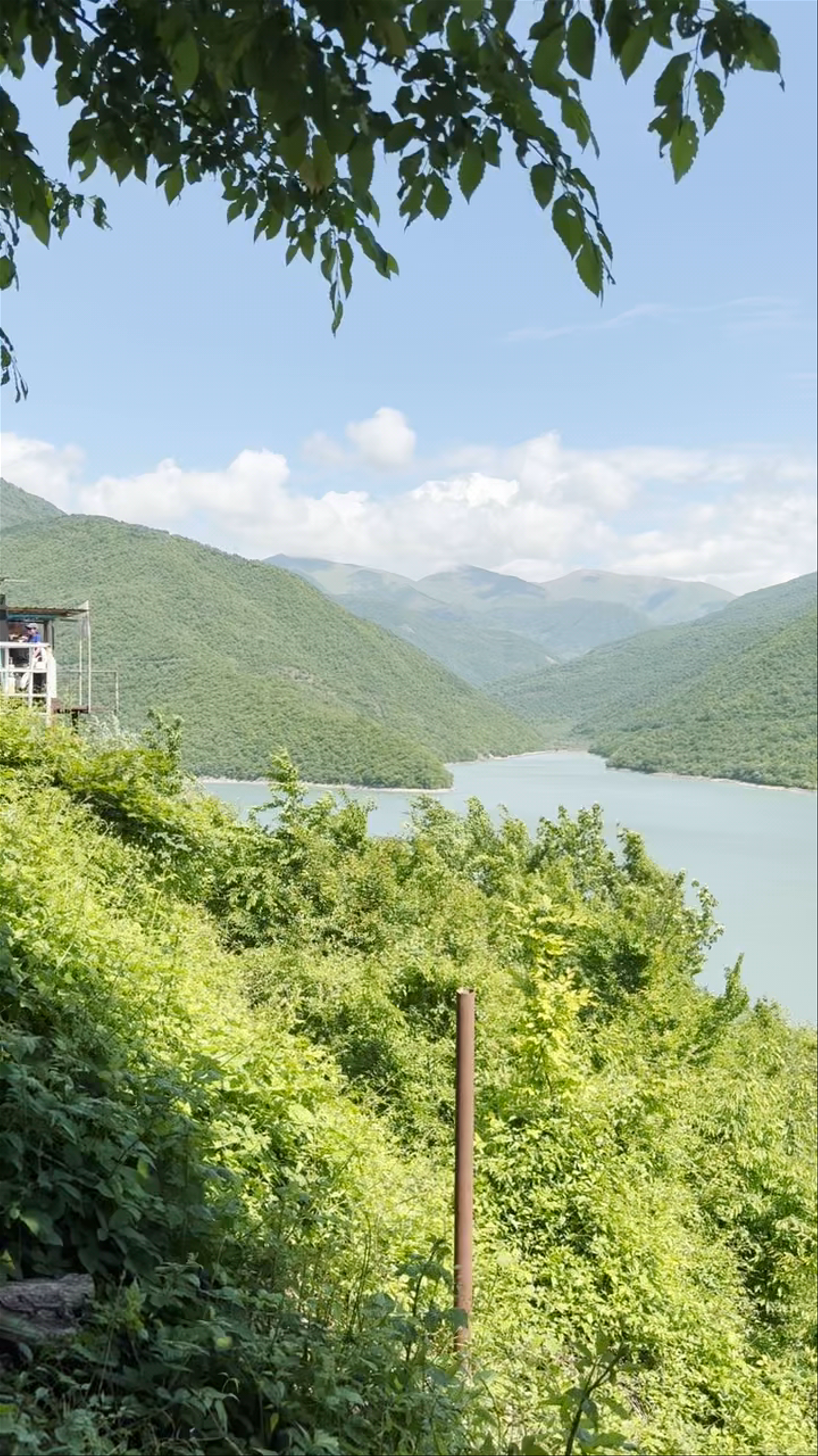 Zhinvali Water Reservoir Viewpoint