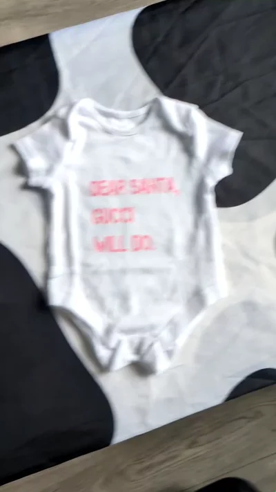 Christmas Theme Baby Vest Vest imagen 1