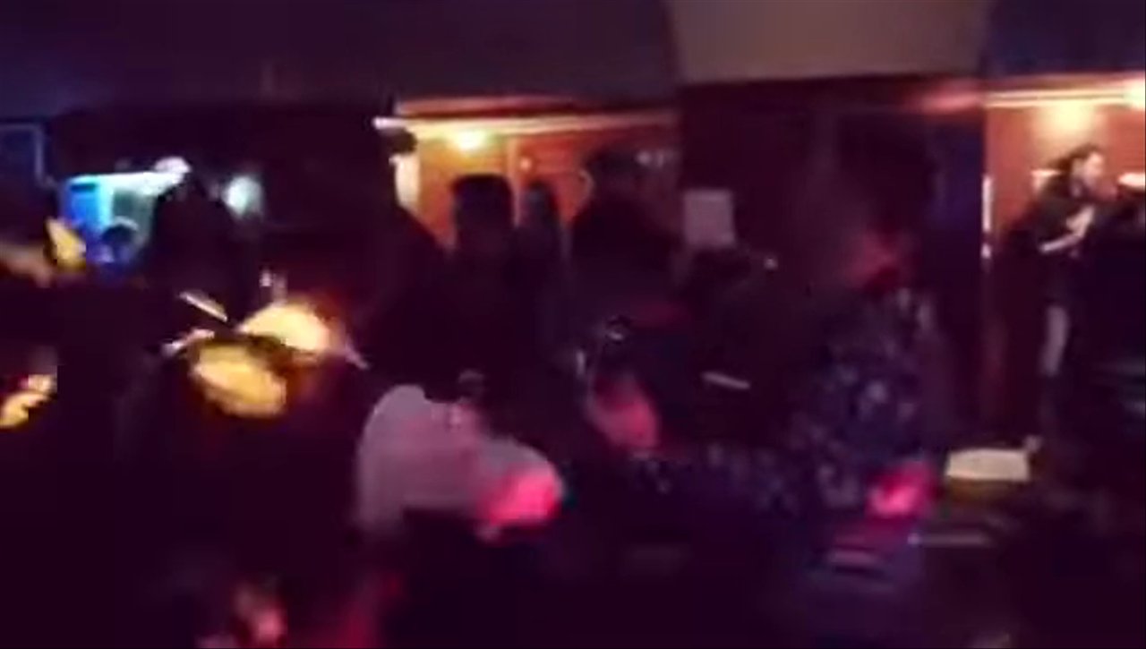 Wandering Three - Nimax Theatres Christmas Party - video