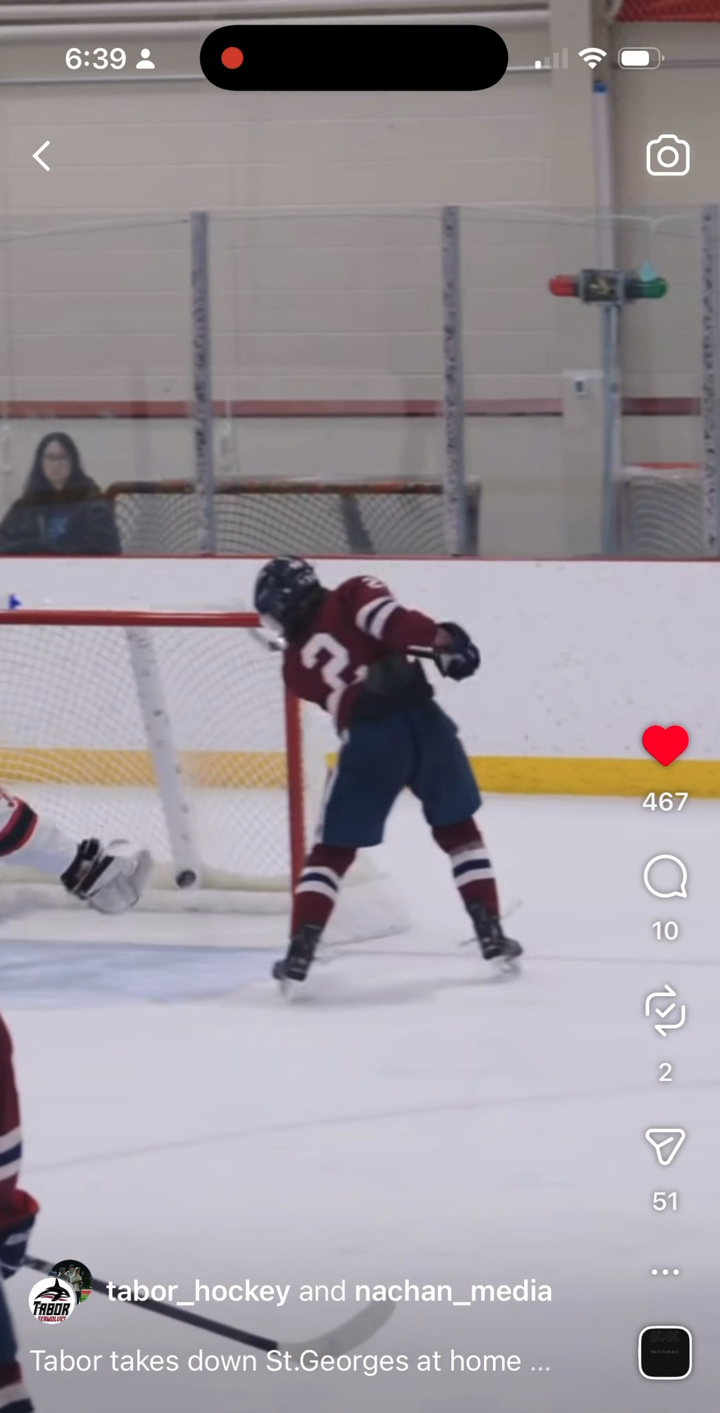 Ares ties it up again 2-2, Colvin Callahan with the assist again. IG: nachan_media