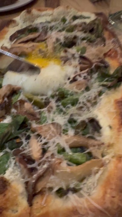 Agricola Eatery - Mushroom flat bread with egg - New American Near Me - Princeton, New Jersey
