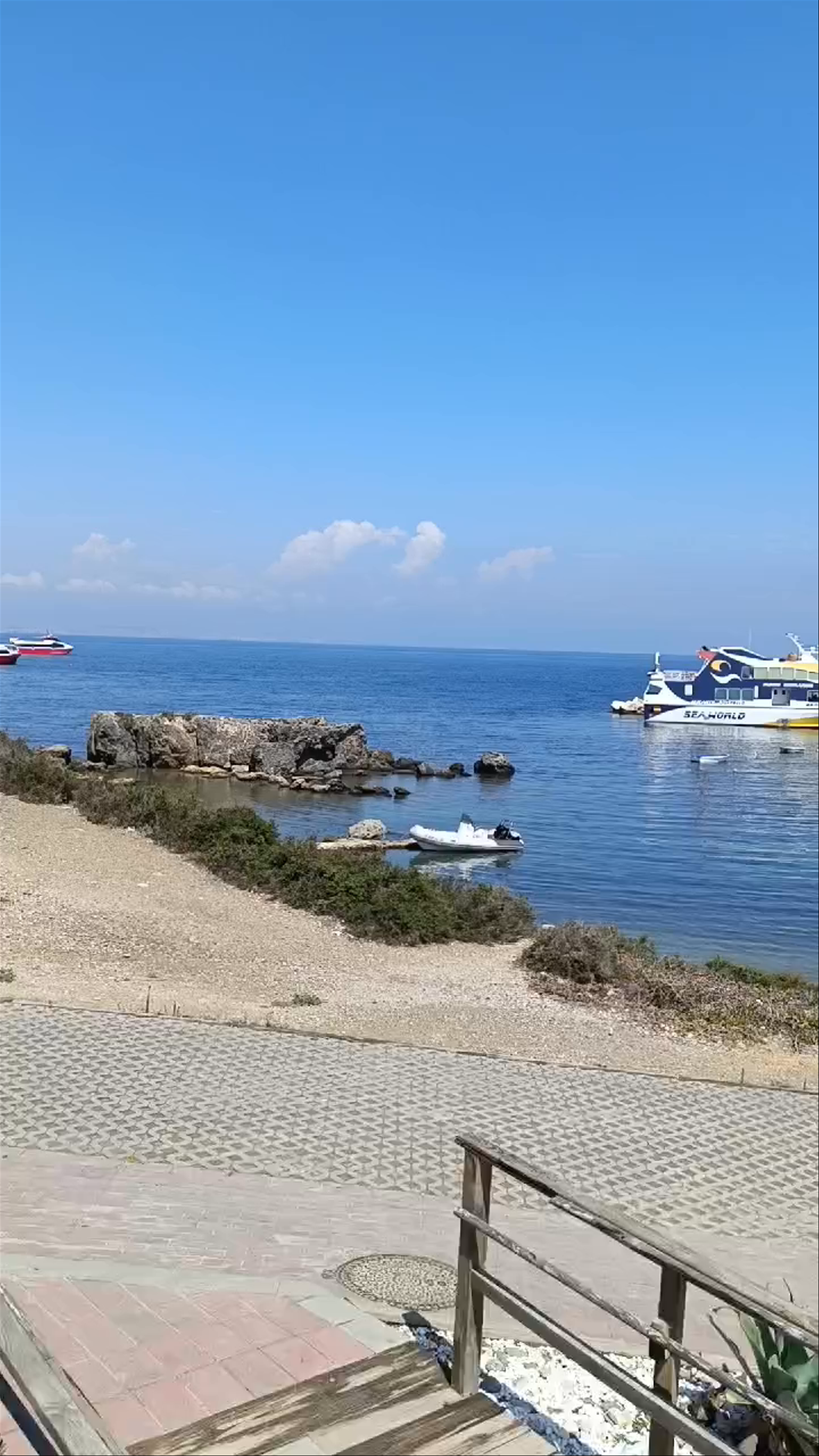 Serene Coastal Escape at Playa de Tabarca, Spain
