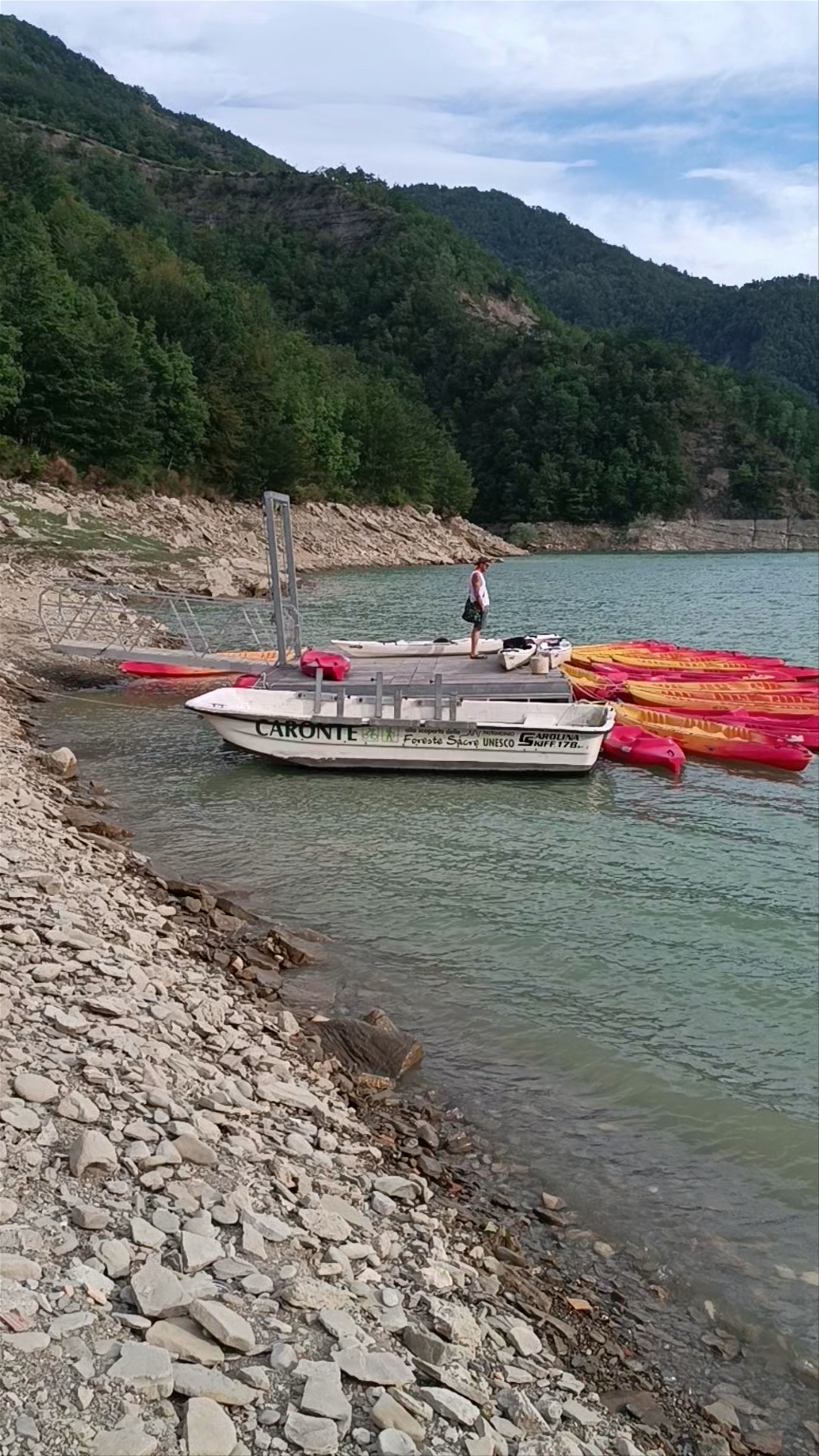 Battello Lago di Ridracoli