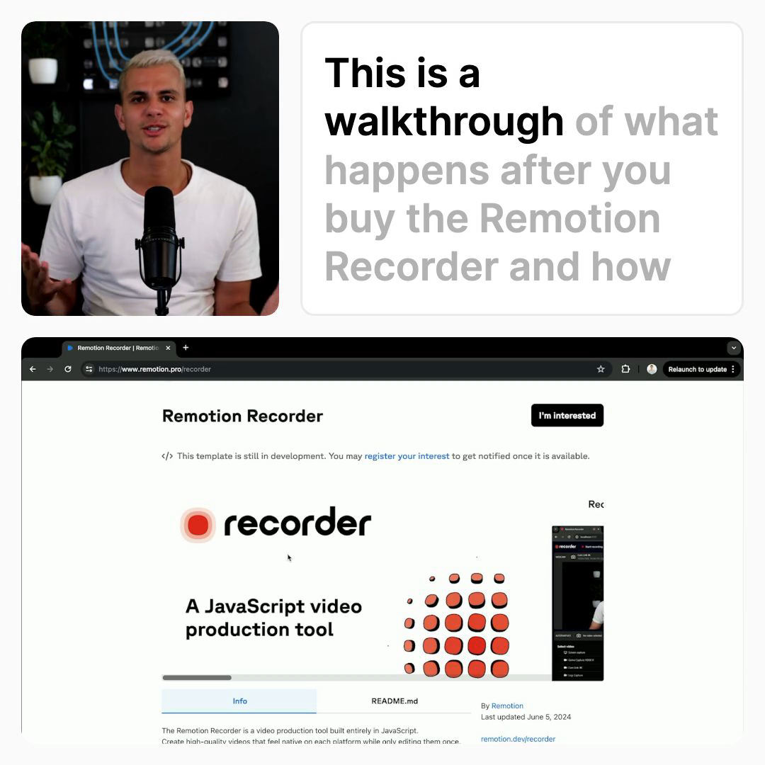 Remotion Recorder