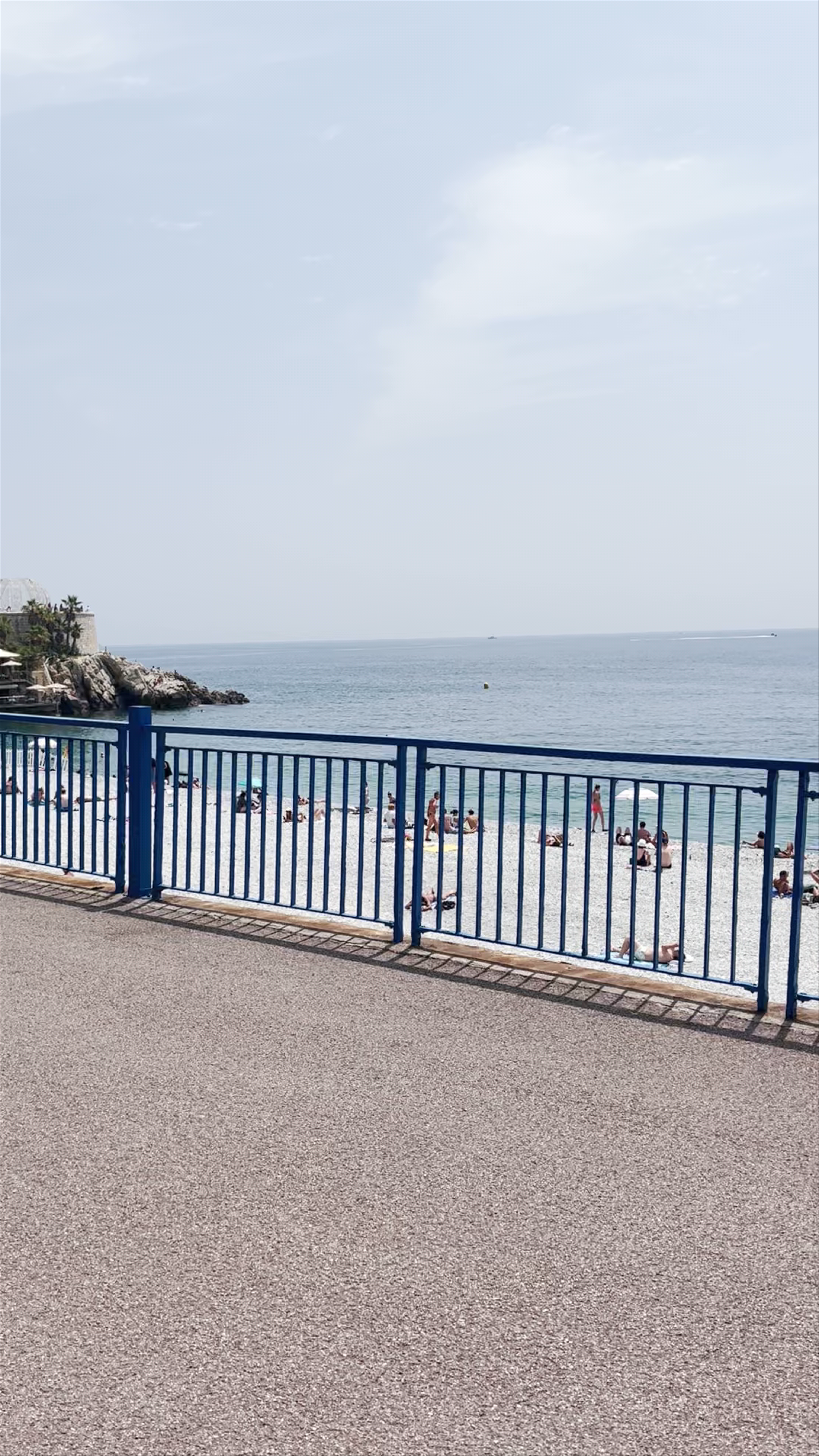 Sun-Kissed Serenity at Plage du Centenaire, Nice