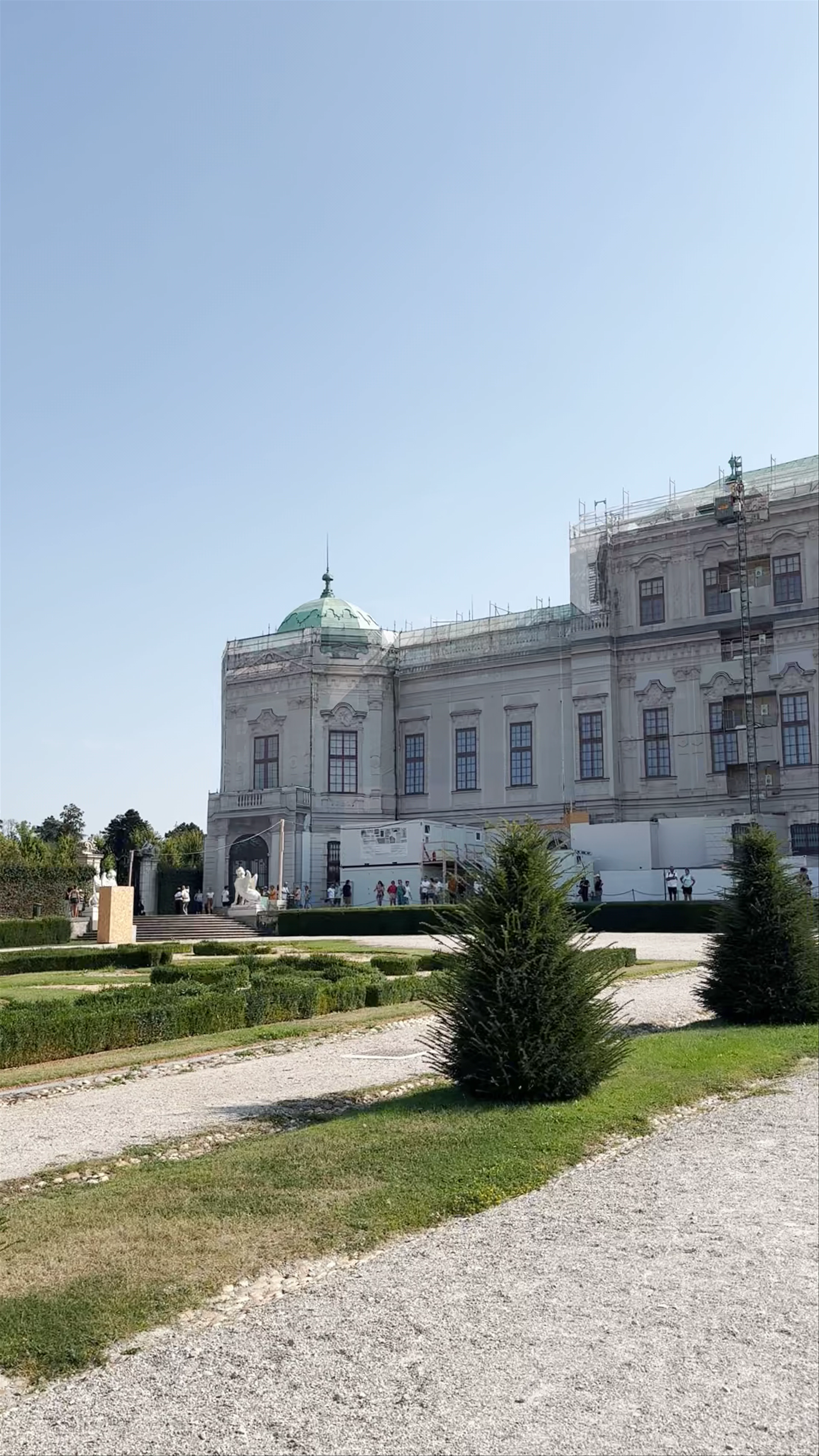 Großes Bassin, Belvedere-Schlossgarten
