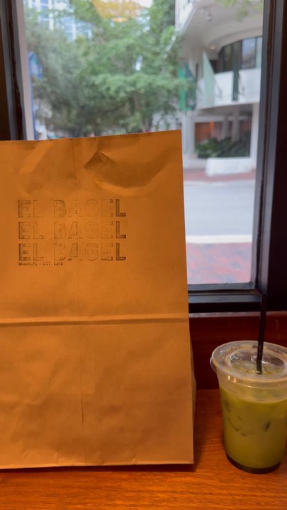 El Bagel - Bagel Bag and Matcha - Bagels Near Me - Coconut Grove, Florida