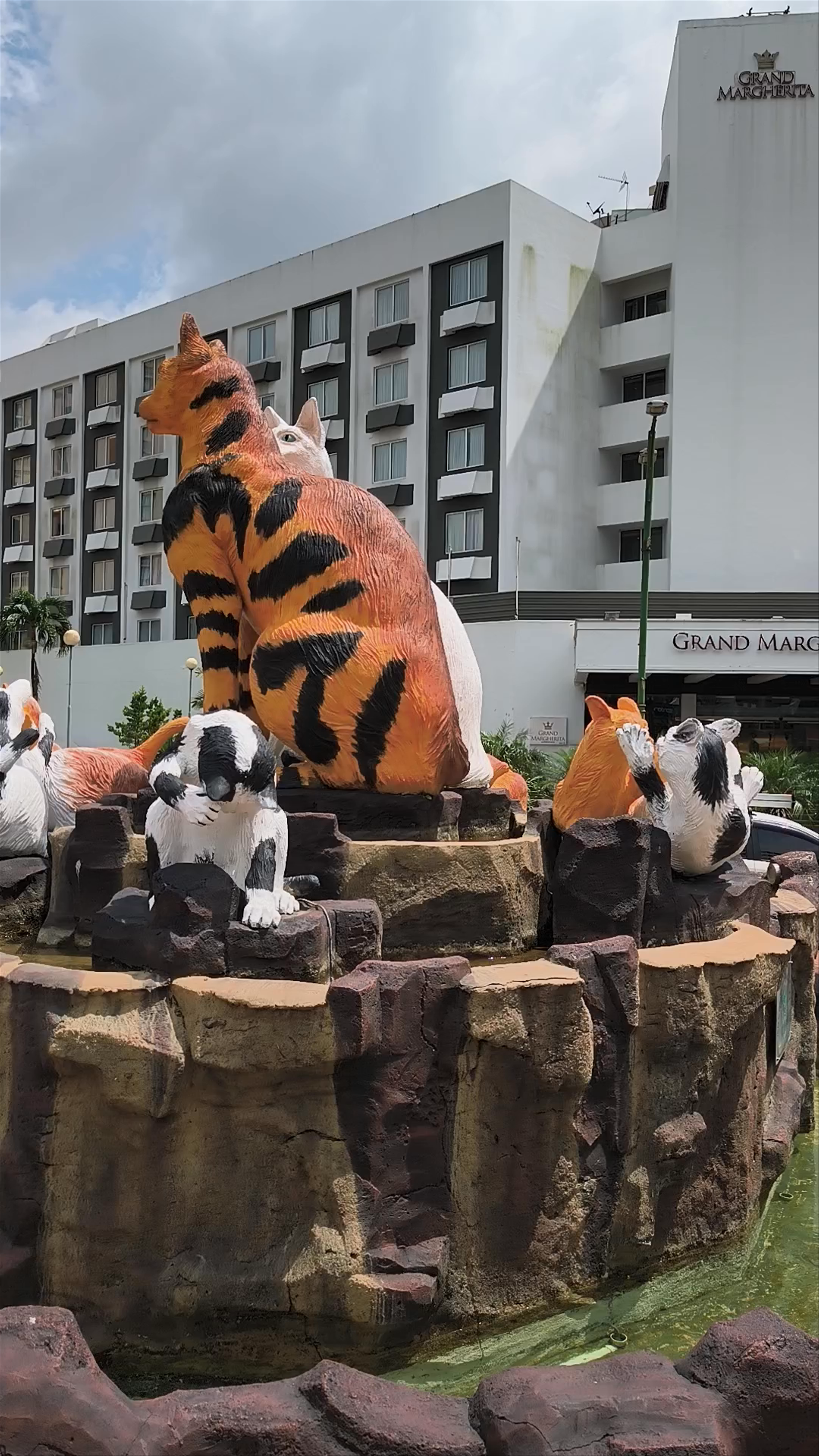 The Iconic Cat Statue in Kuching, Sarawak