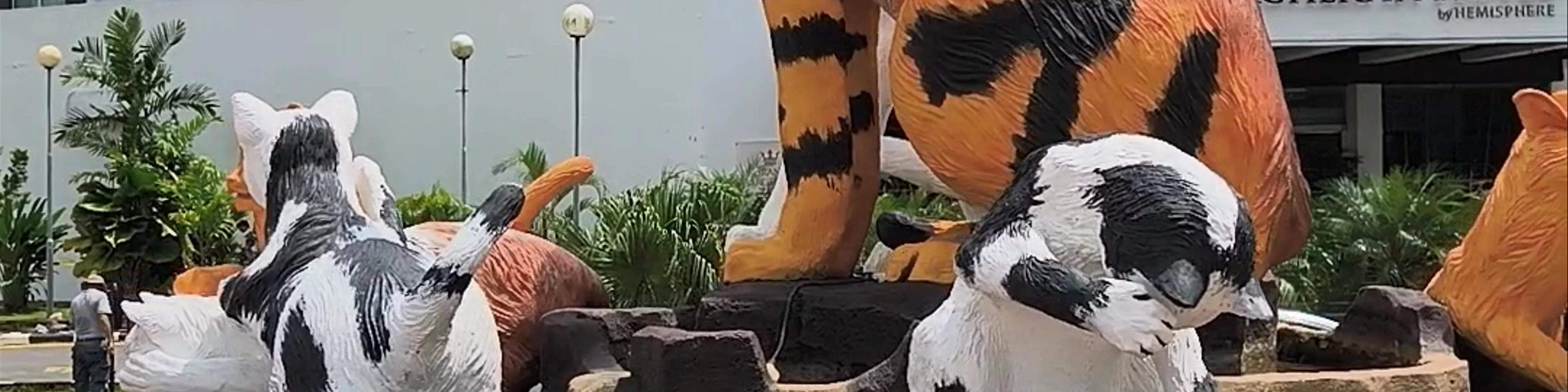 Cat Statue