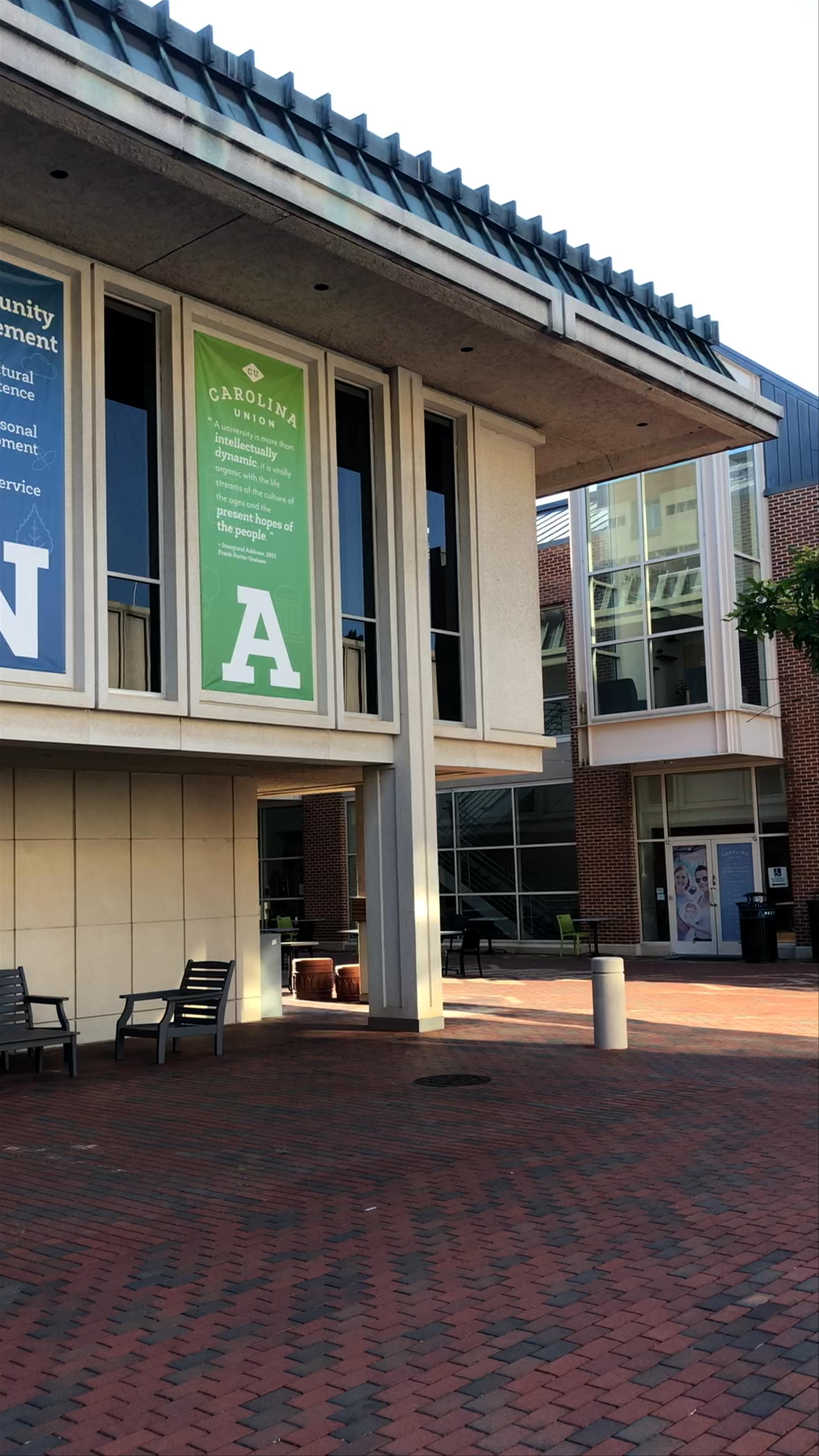 Exploring Frank Porter Graham Student Union in Chapel Hill
