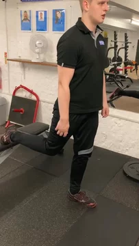 Rear foot elevated Split Squat