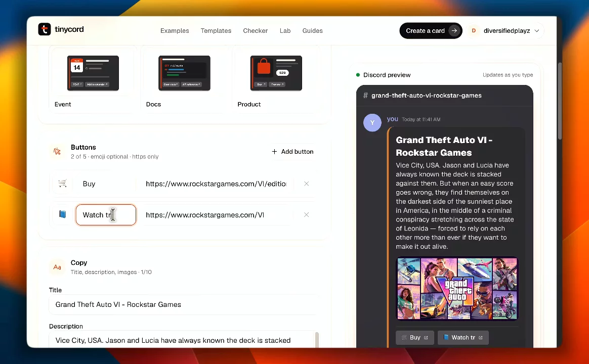 Tinycord image 1