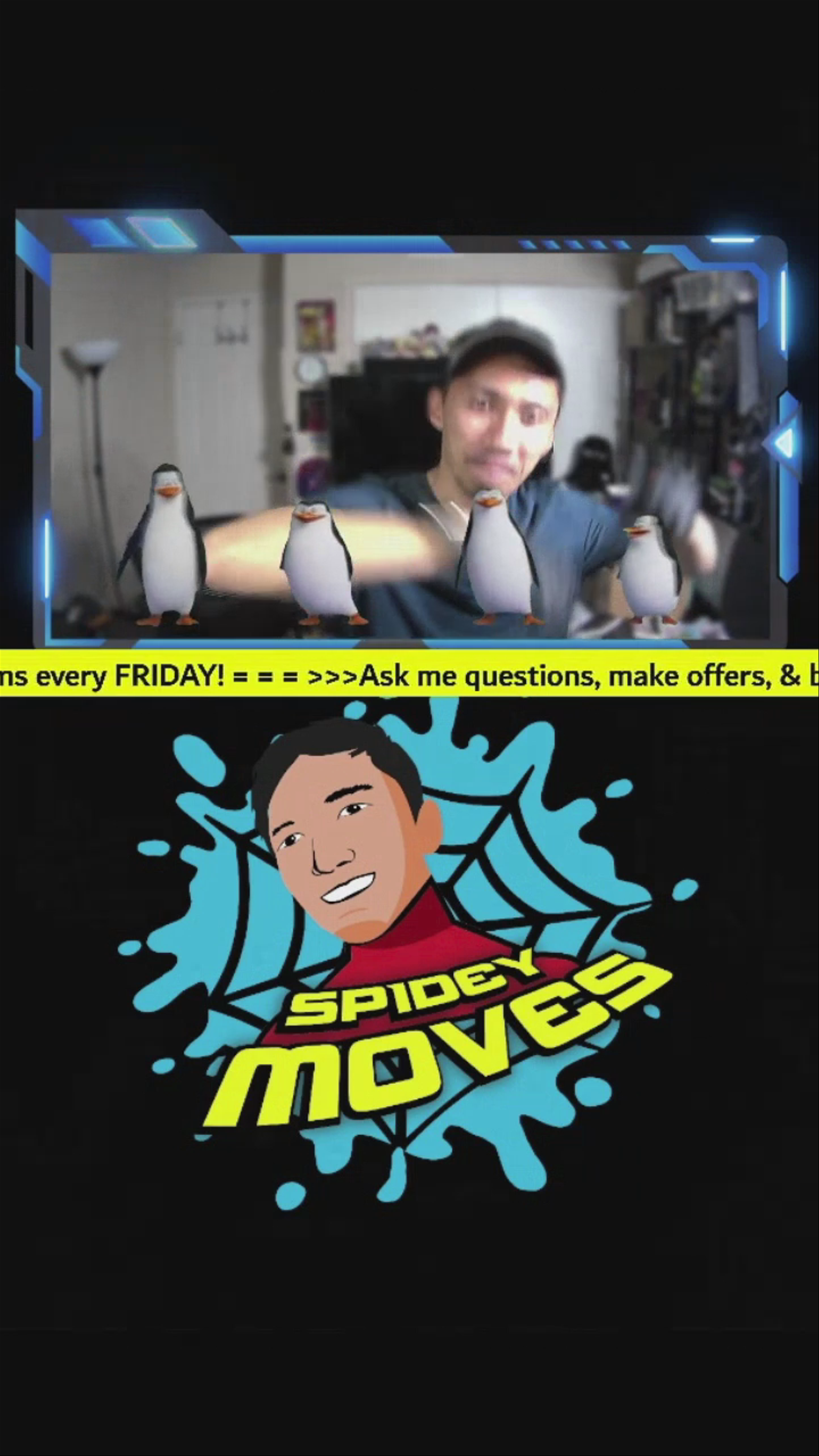 THE Penguin Dance with Spidey Moves 😂