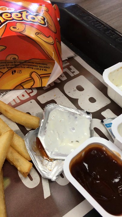 Burger King - Listen to how hard these chicken fries were.. - Burgers Near Me - Riverside, California
