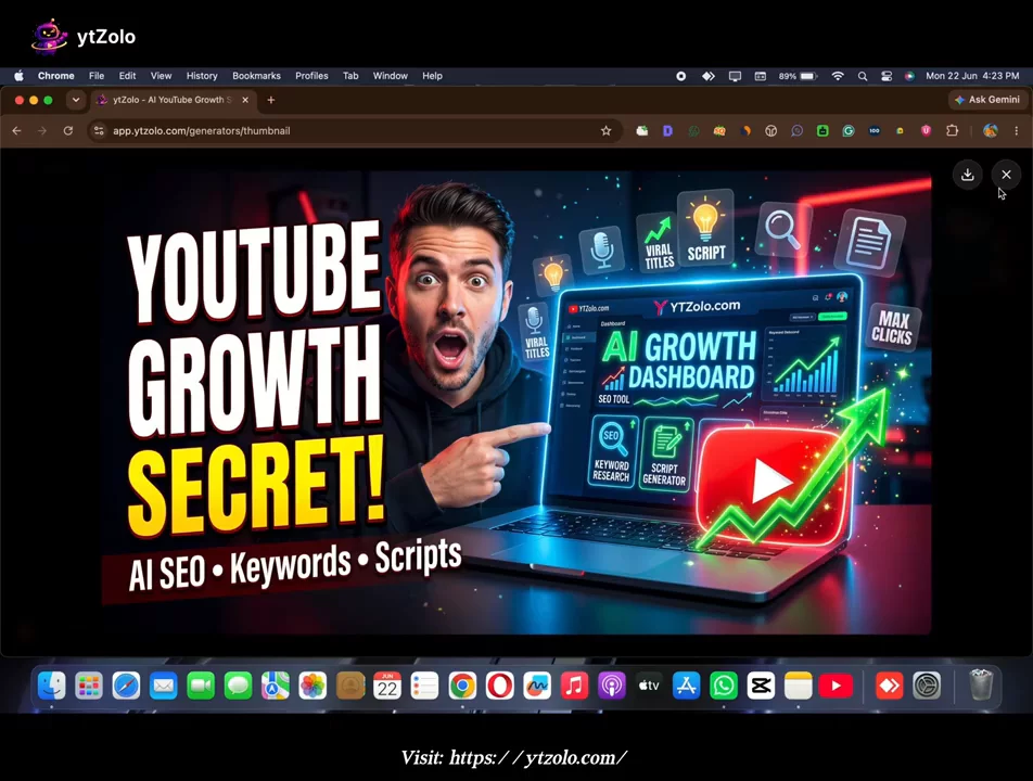 ytZolo: AI YouTube Content & Audio Studio image 1