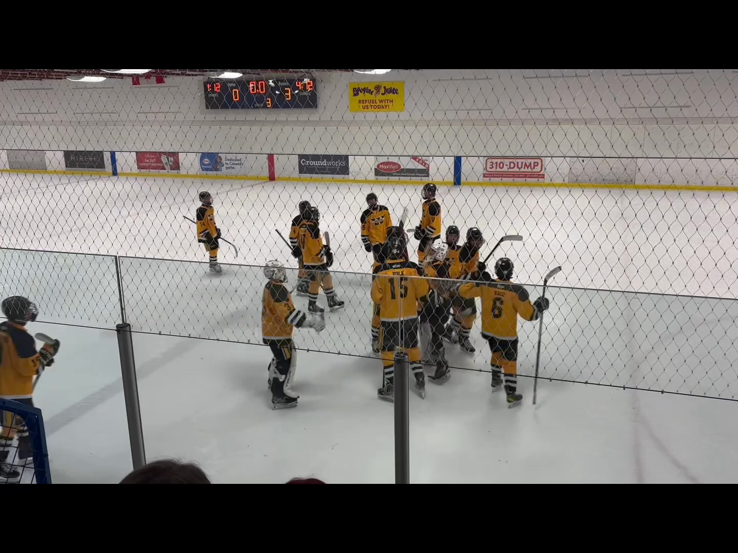 Everett Zilkie: U15 Shutout Highlights with Wings Hockey Club