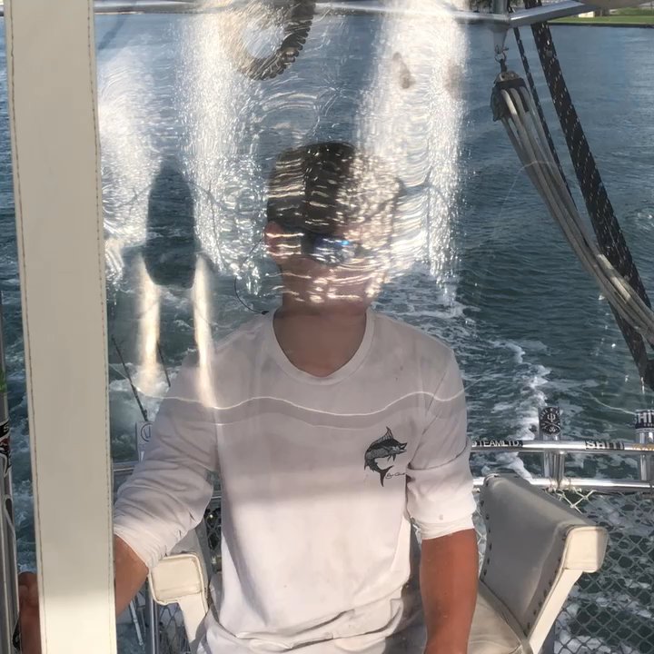 Mark The Shark - Mark the Shark! Skipper in training.#seaworthy#sharklife#sunshinestateofmind - Boat Charters Near Me - Miami, Florida