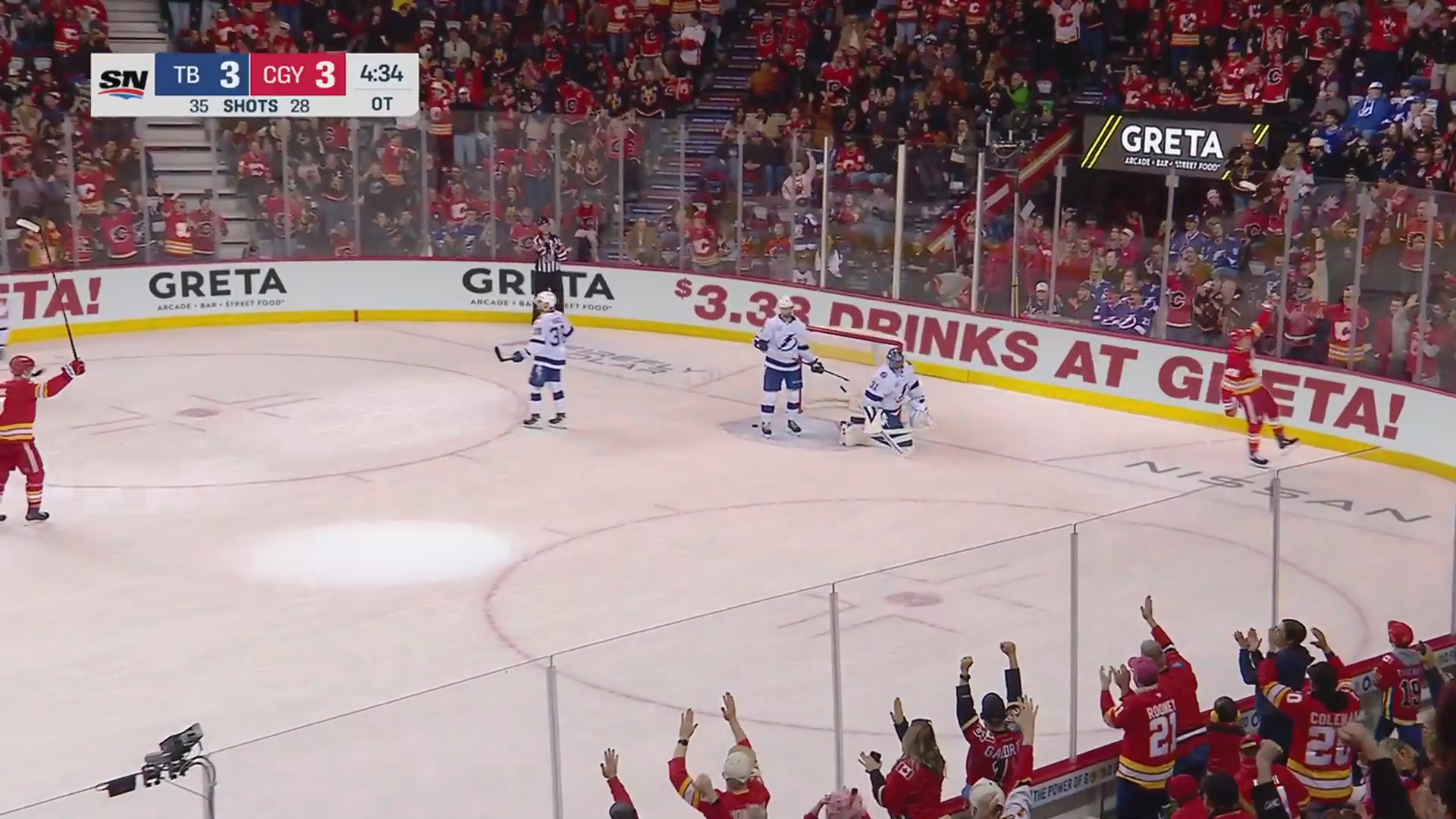 Gridin holds off a check to set up Strome's overtime winner · Mar 22, 2026