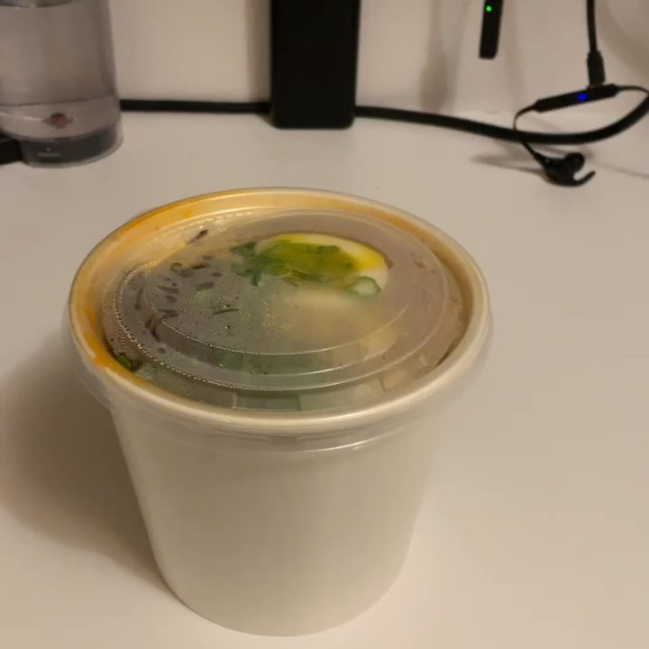 Jin Ramen Sushi - Coolest delivery soup container part two. - Japanese Near Me - Ridgewood, New York