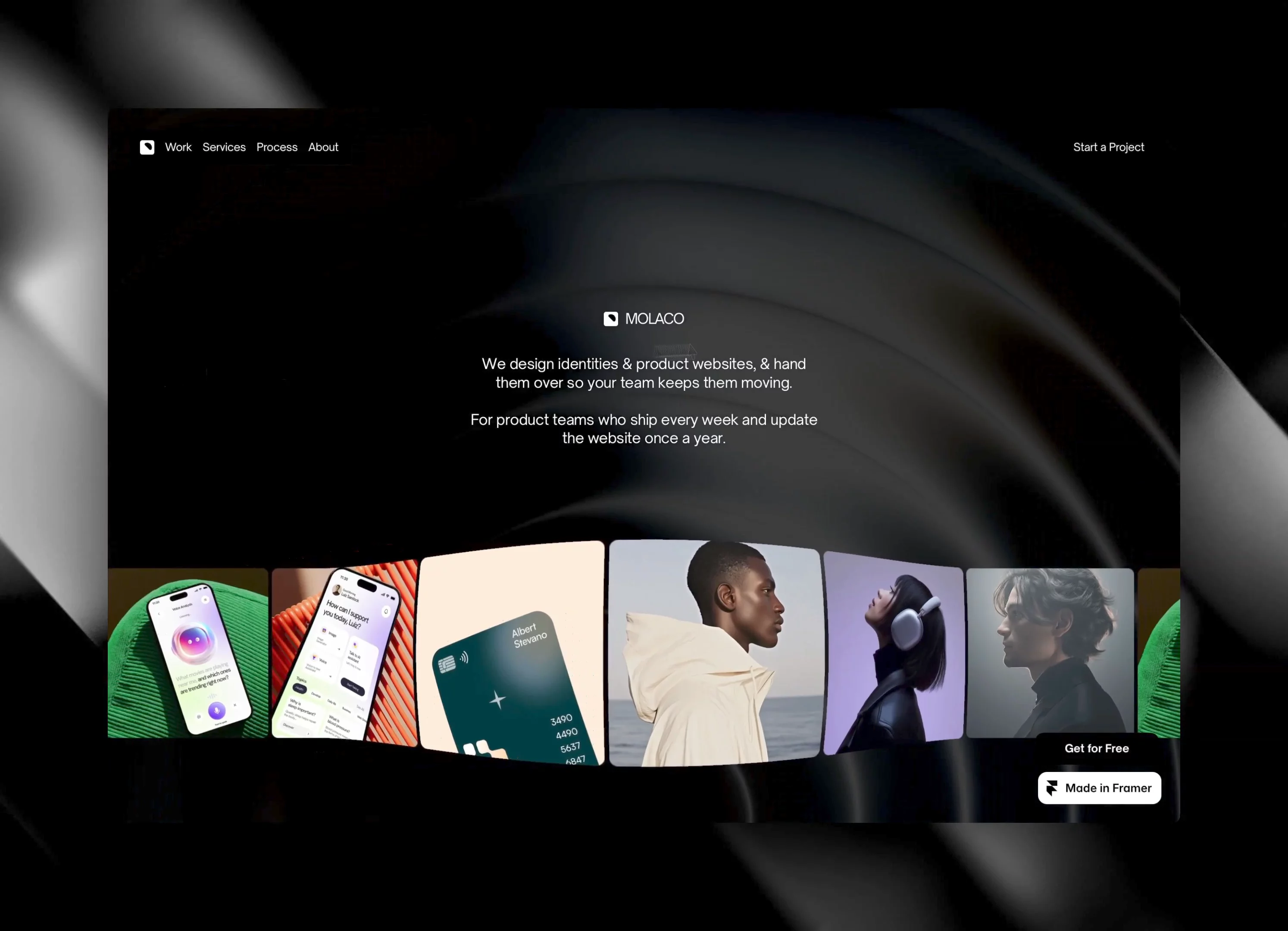 It's custom three.js carousel that's cursor interactive and I love how it turned out. Thoughts?: https://framer.link/AXK84Am