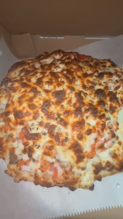 Gyros Express and More - I couldn't believe my eyes when I saw this Greek Akropolis Pizza. It's DELICIOUS! - Greek Near Me - Pasadena, Texas