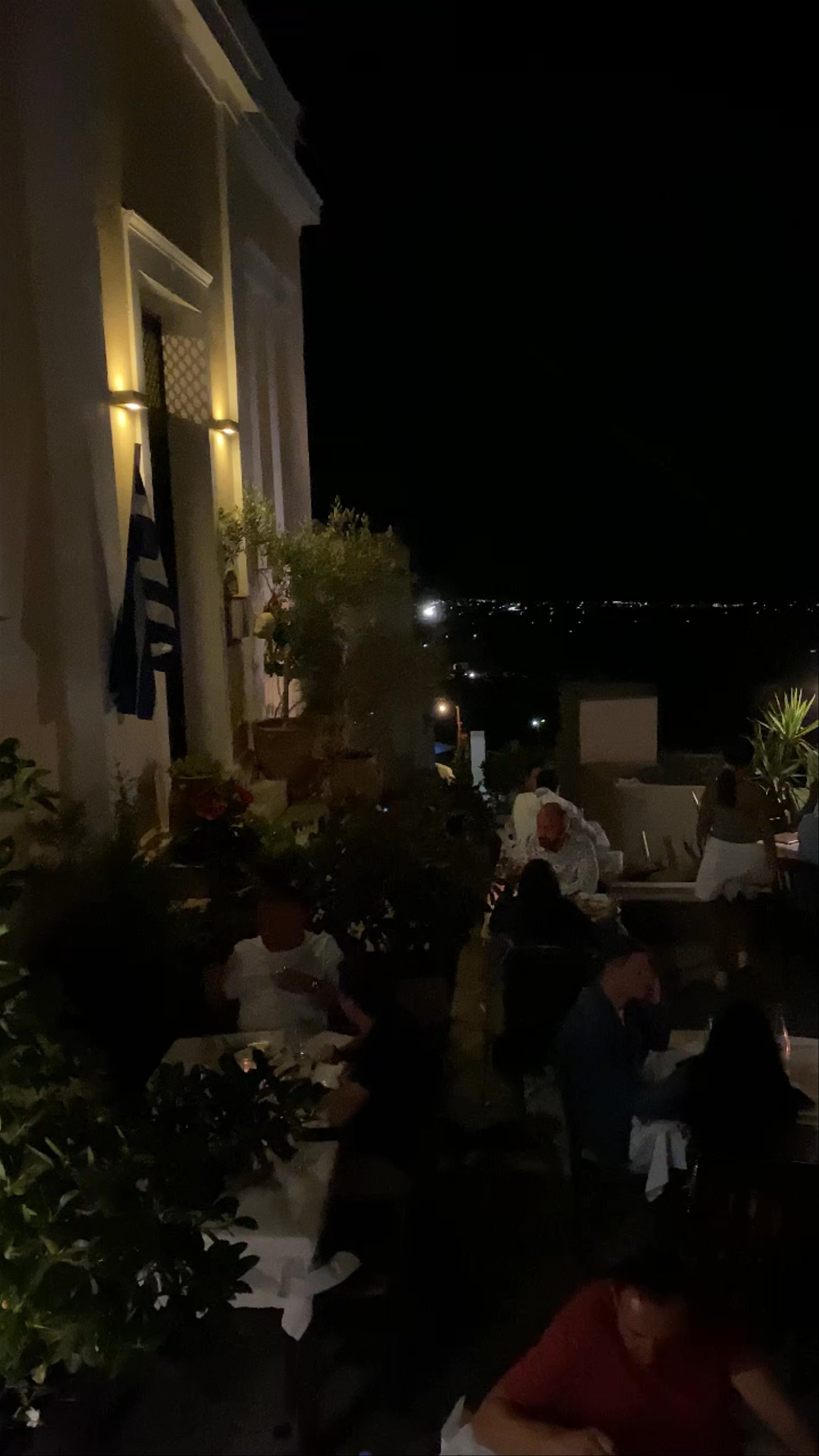 Magical Night Dining at Μεταξύ Μας, Exo Gonia, Greece